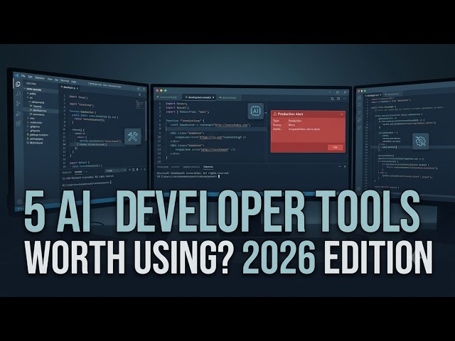 5 Best AI Coding Tools in 2026 (I’d Actually Use These)