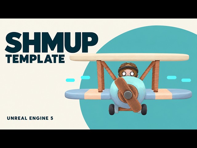 I built a complete SHMUP framework in Unreal Engine 5 (C++)