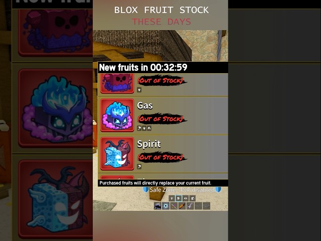 Blox fruit stock these days are crazy' #roblox #bloxfurit
