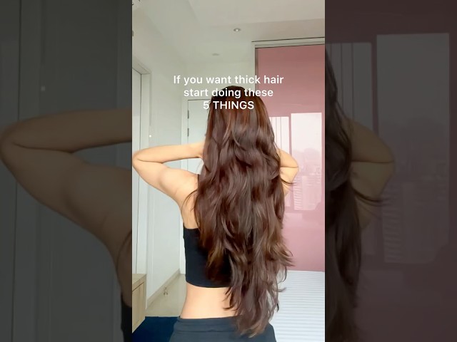 5 Secrets to Getting Thicker Hair, Fast! #haircare #NykaaTV 😍
