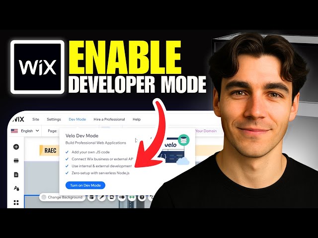 How To Turn On Developer Mode In Wix (Tutorial 2026)