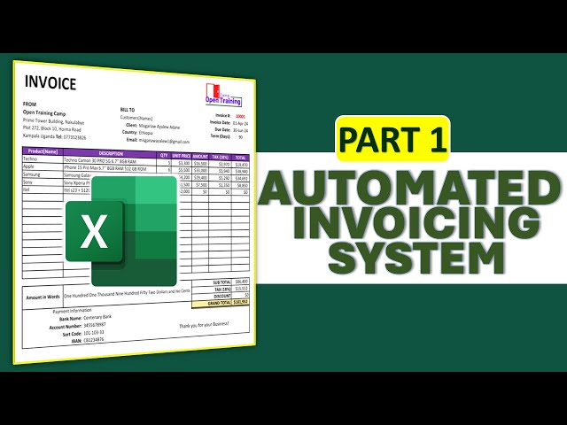 I Spent 30 Days Automating Invoices in Microsoft Excel and Saved Hours!