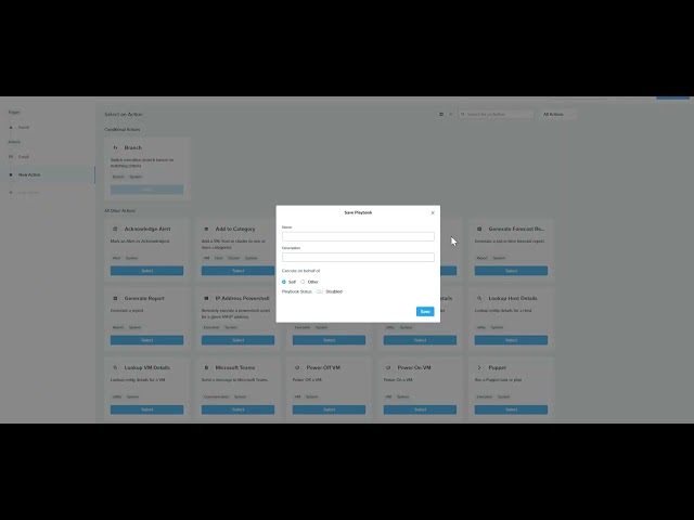 Events Playbook Demo