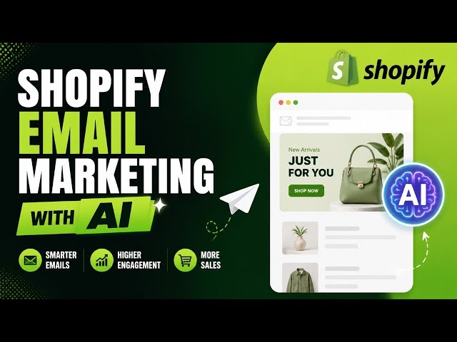Shopify AI Email Secrets | Boost Sales with AI | Complete Beginner's Guide in 2026!