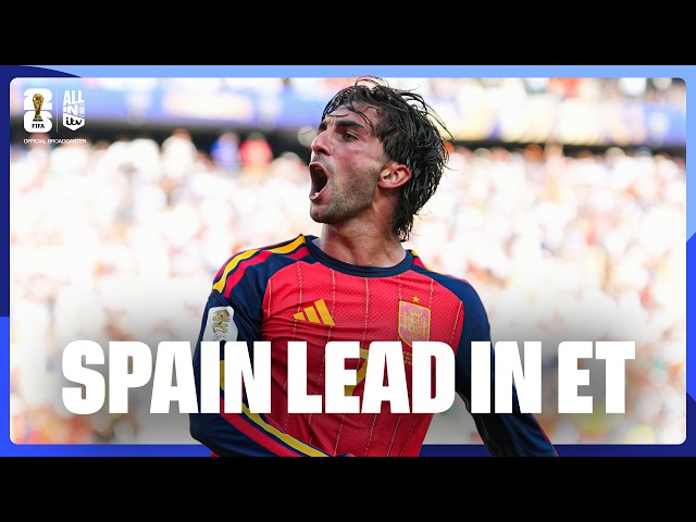 BANG! Ferran Torres gives Spain lead in extra-time with HUGE goal 🇪🇸
