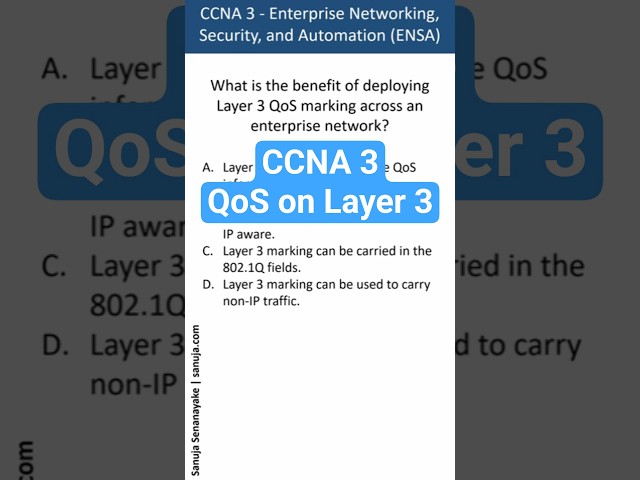 Enterprise Layer 3 QoS   CCNA Bite 34