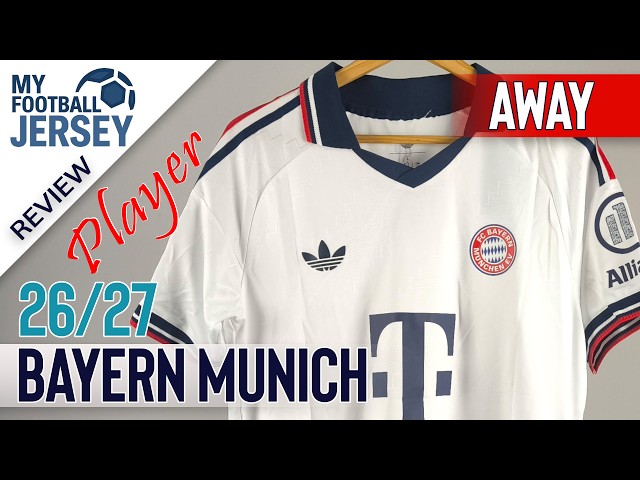 Bayern Munich Away Jersey 26/27 Kane (Kaka002) Player Version Review