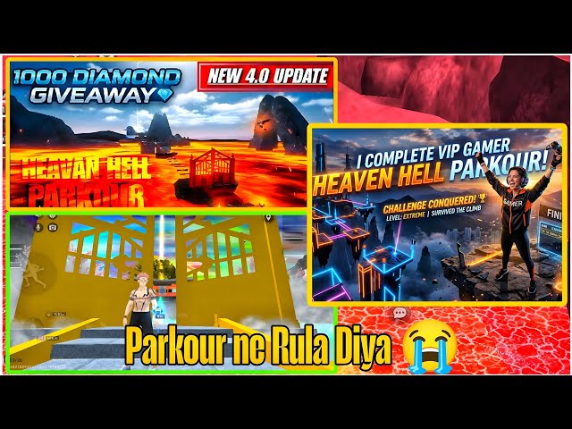 Finally, I completed VIP Gamer Heaven & Hell! Last jump ne toh rula diya tha💀 Check out the gameplay