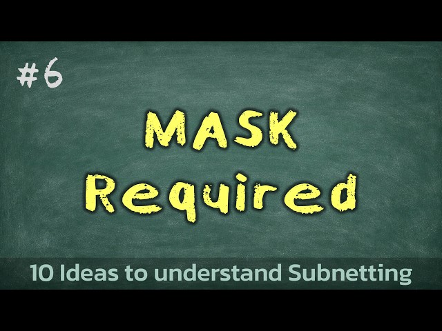 6️⃣ Network ID means NOTHING without a Mask