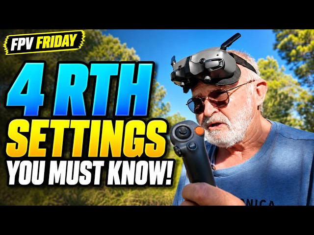 DJI Avata 2 | 4 RTH Safety Settings Every FPV Beginner Should Know! | FPV Friday