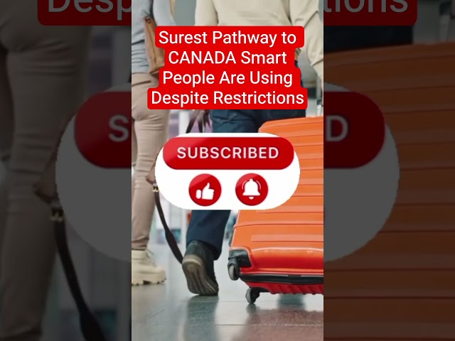 Surest Route to Relocate to CANADA in 2026 #short #shorts #shortfeed #shortfeeds