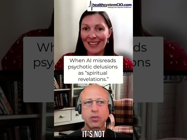 When AI Misreads Psychosis | Allison Dempsey #healthsystemCIO #HealthcareAI #BehavioralHealth