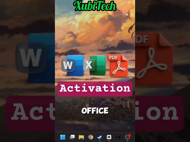 Activate Office tools | MS Office | Xubitech