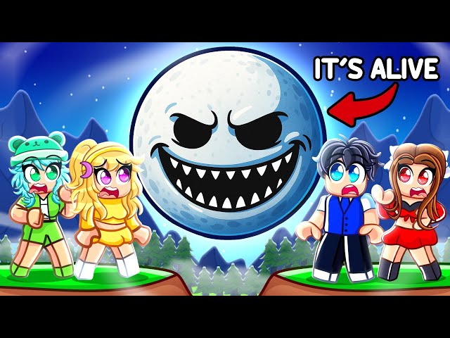 The MOON WAKES UP And EATS The EARTH In Roblox Snapchat!