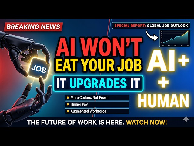 AI Won't Eat Your Job - It Upgrades It | CEO Quotes + Real Jobs Data