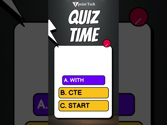 MySQL Quiz | MySQL Practice Questions with Answer | Tpoint Tech