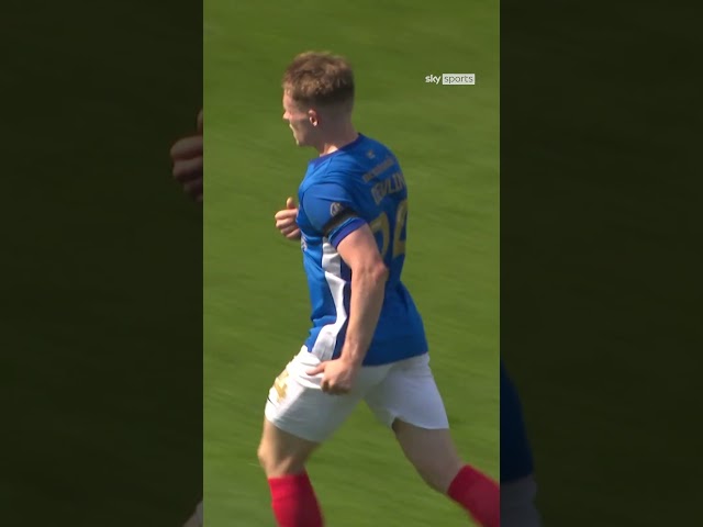Terry Devlin's super strike!