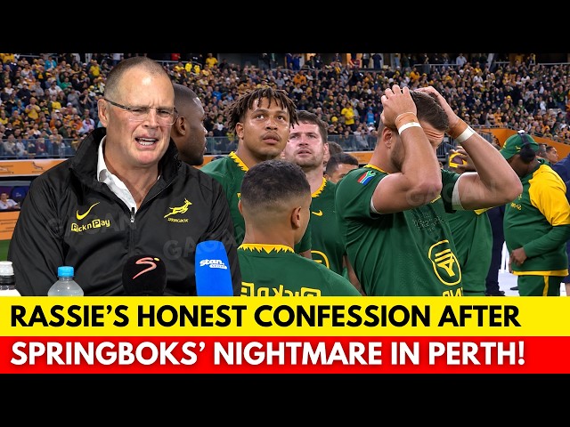 🚨 NO EXCUSES! RASSIE DELIVERS BRUTAL VERDICT ON SPRINGBOKS! | SPRINGBOKS NEWS