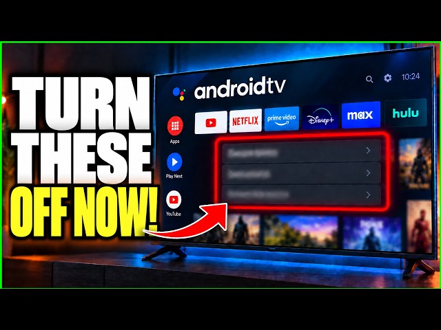 🔴 Your Android TV Feels SLOW? These 3 Settings Could Be Why!