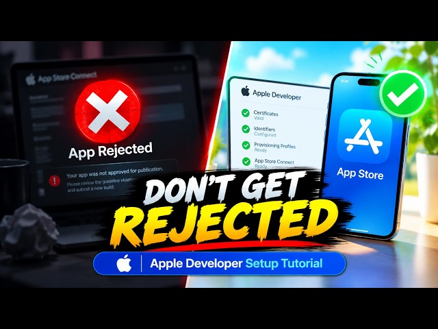 Set Up Your Apple Developer Account the RIGHT Way (Step-by-Step)