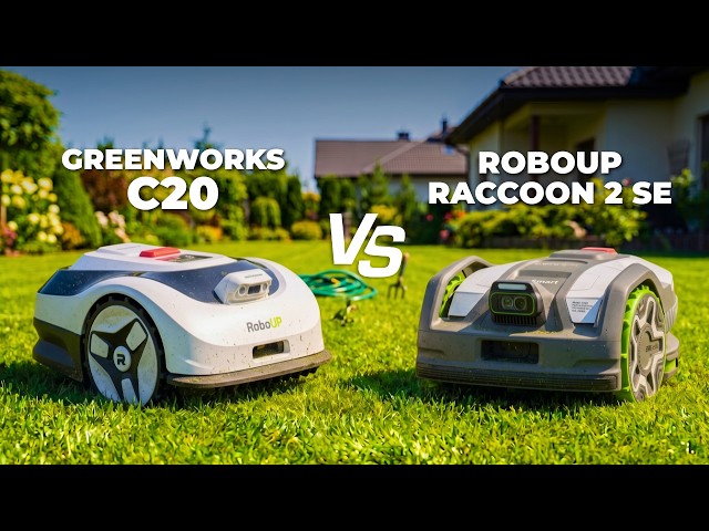Greenworks C20 vs RoboUp Raccoon 2 SE: Which Robot Mower Is Better?