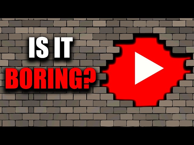Is YouTube Boring Now?
