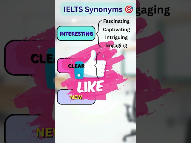 Swap These Basic Words for IELTS Band 8+! 💡 #shorts #ieltstips #learning