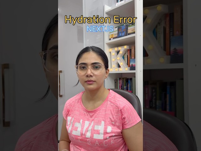 Hydration Error  #coding #frontendcourse #programming #react #nextjs #javascript #nextjstutorial