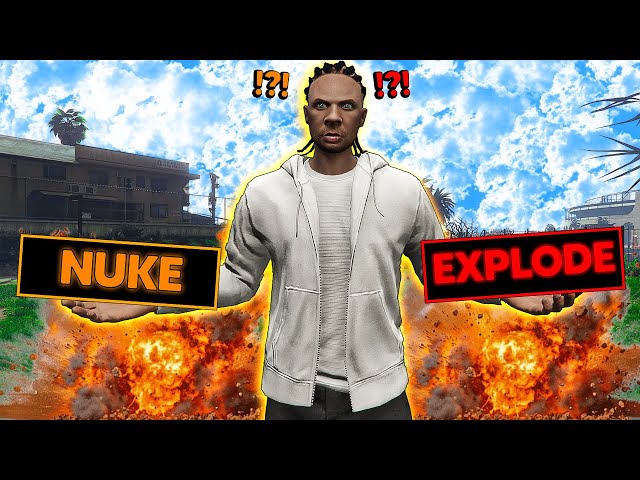 Terrible FIVEM Server Gets NUKED After They Ban Me (GTA TROLLING)
