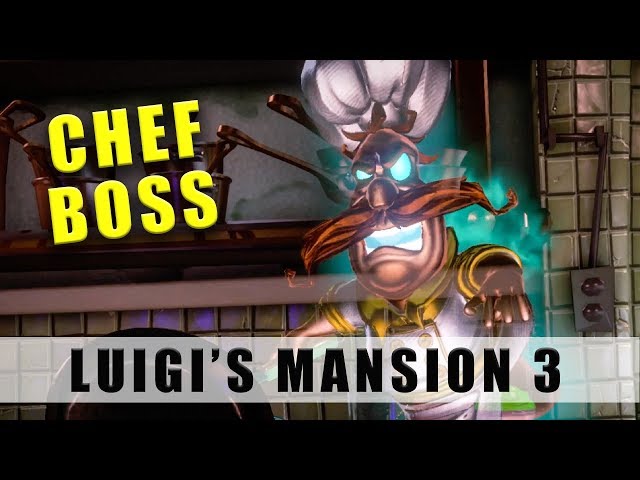 Luigi's Mansion 3 Chef Ghost boss - How to beat the 2F boss