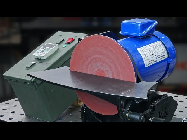 DIY Disc Grinder Build - A Knife Making Tool I Should've Already Owned....