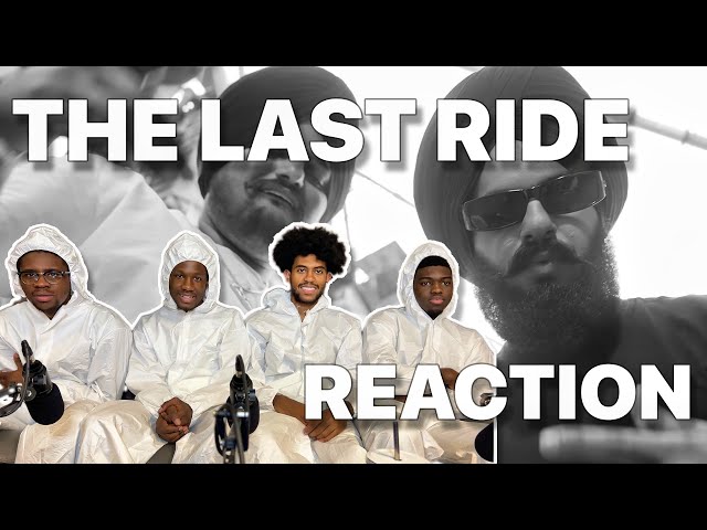 AMERICANS REACT: THE LAST RIDE - SIDHU MOOSE WALA (ENGLISH SUBTITLES)