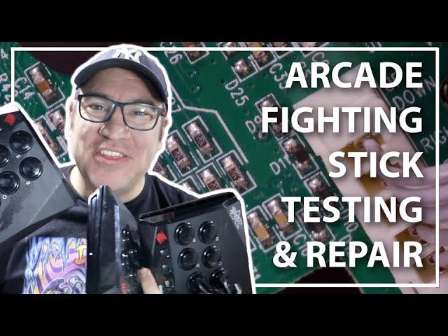 How to Fix Stuck Buttons on Your MadCatz Controller Fight Stick Diode Removal