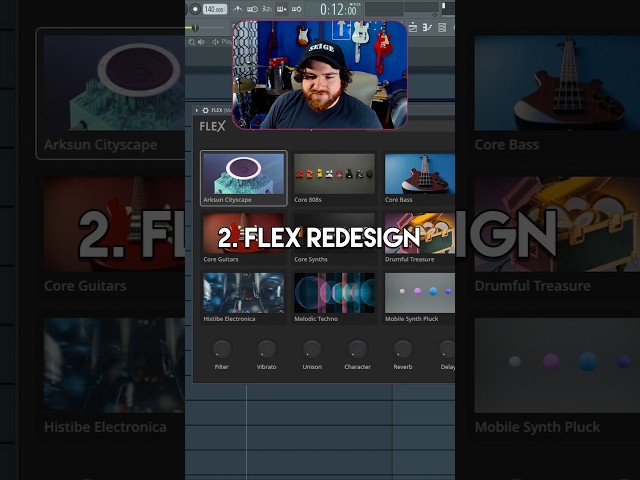 FL STUDIO 26: NEW FLEX REDESIGN 🔥 #flstudio #flstudio26 #beatmaker