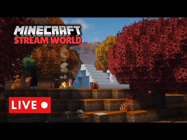 Building and Exploring | Let's Play Survival Singleplayer Minecraft LIVE