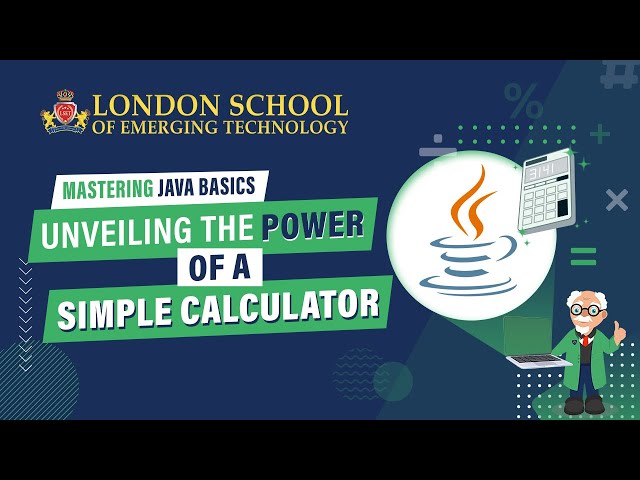 Mastering Java Basics: Unveiling the Power of a Simple Calculator | Java Education Series