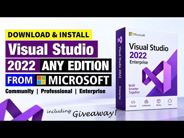 How to Get Visual Studio 2022 Official Installer in 2026 | Secret Step By Step Guide for Beginners