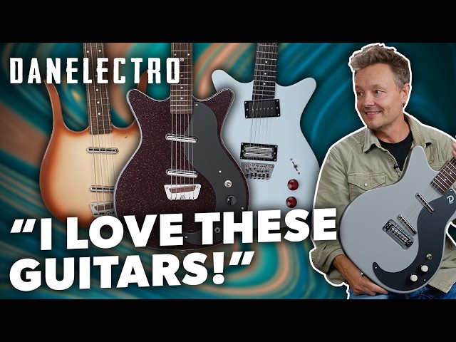 Danelectro - Quirky Looks, Cool Tones & Tons of Character!
