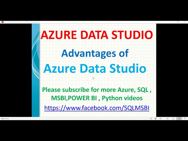 Advantages of Azure Data Studio | ADS features | SSMS vs Azure Data Studio