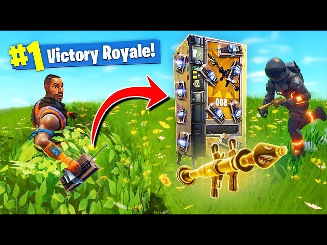 TROLLING With The *NEW* Vending Machines In Fortnite Battle Royale