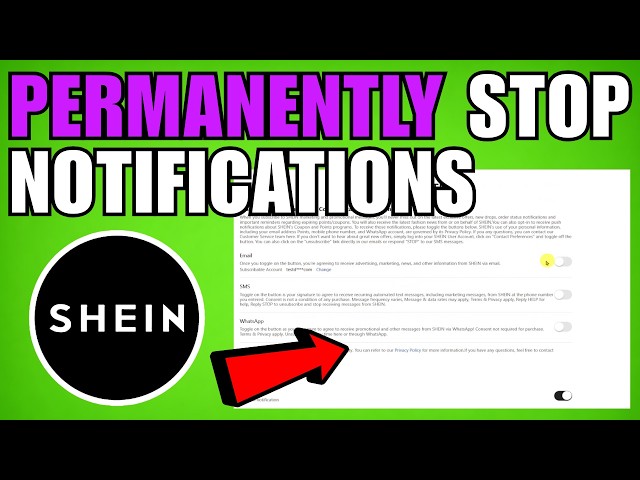 How To Permanently Stop Popup Notifications On SHEIN App (2026) (New Update)
