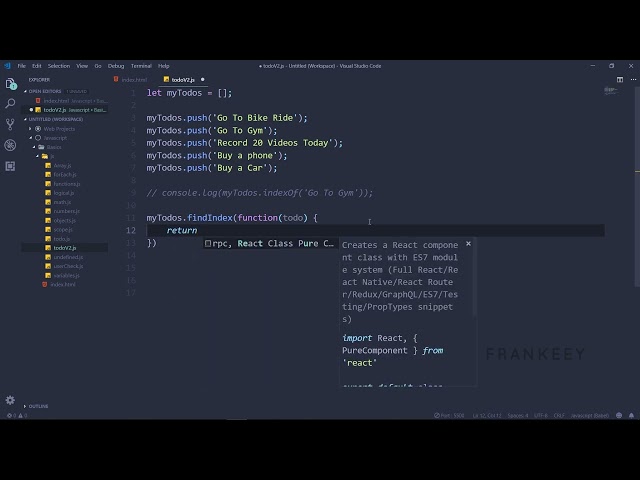 Building Search Function In JavaScript