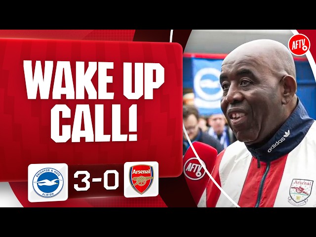 A Big Wake Up Call (Robbie) | Brighton 3-0 Arsenal
