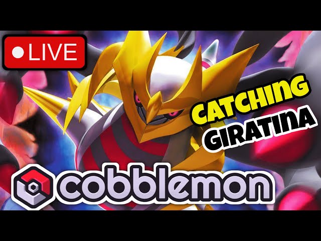 🔴Catching GIRATINA in the END?! | Legendary Hunt LIVE in Cobblemon!
