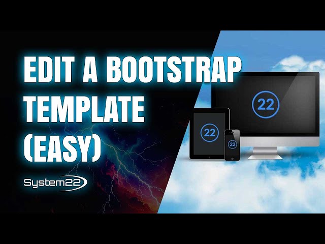 Bootstrap 5 How To Edit A Bootstrap Template (Easy) 👈