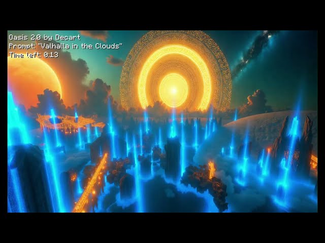 Minecraft Oasis 2.0 Is Actually From the FUTURE
