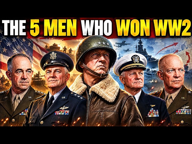 The 5 Military Minds Behind Allied Victory During WW2
