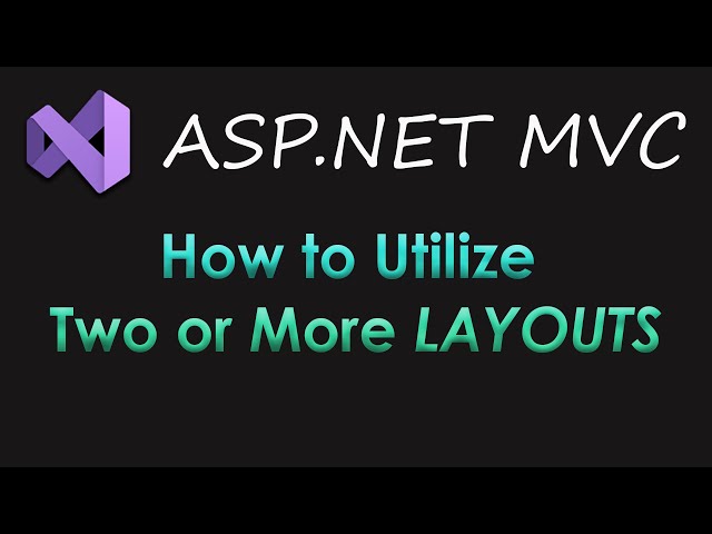 Create & Use Different Layouts for Different Pages | ASP.NET MVC