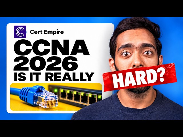 How Hard Is CCNA in 2026? What Beginners Need to Know