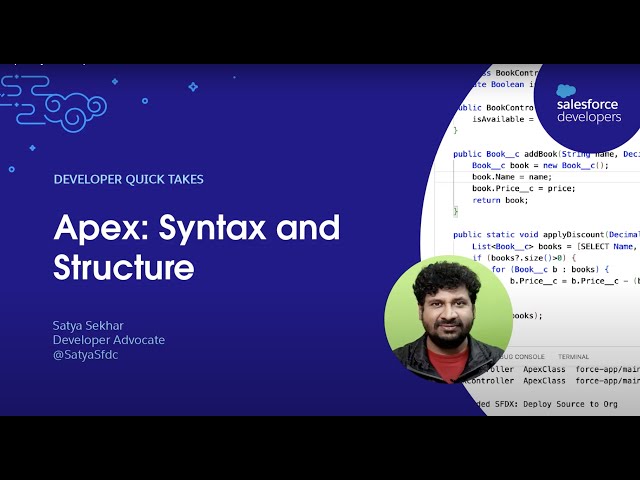 Apex: Syntax and Structure | Developer Quick Takes
